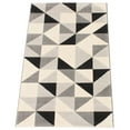 thumbnail image 4 of ECARPET Modern Area Rug for Dining Room, Living Room, Bedroom or Den Delta Black, 4 of 9