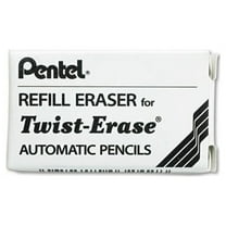 Eraser Refill for Pentel Twist-Erase Mechanical Pencils 3/Tube