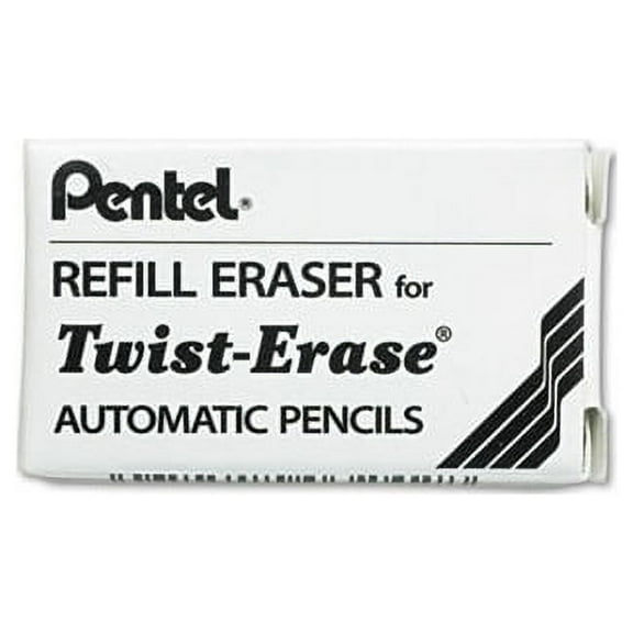 Eraser Refill for Pentel Twist-Erase Mechanical Pencils 3/Tube