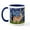 White/Navy Inside, variant on CafePress - Starry Night Llama Mug - 11 oz Ceramic Mug - Novelty Coffee Tea Cup