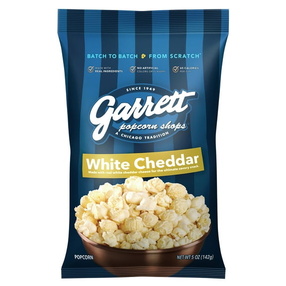 Garrett Popcorn Shops, White Cheddar, 5.0 oz