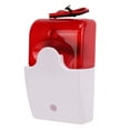 thumbnail image 3 of Alarma de sonido y luz, destello rojo, buen aislamiento, resistente a impactos, dispositivo de advertencia de seguridad, 12 V, 3 of 14