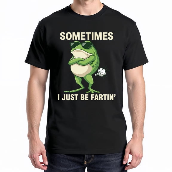 Sometimes I Just Be Farting T-Shirt – Vintage Animal Humor – Unisex Casual Wear