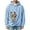 W-Sky Blue557, variant on Wuxian Unisex Hoodies Pet Holder Cat Dog Large Pouch Carriers Pullover Corduroy Sweatshirt For Women Men