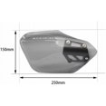 thumbnail image 4 of Guardamanos de Parabrisas de Moto para BMW K1600B K1600GT K1600GTL, transparente - transparente, 4 of 5