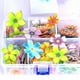 thumbnail image 4 of 100 piezas de flores comestibles para decoraciones de pasteles, idea de pastel, decoración para fiestas de bodas (color),11 Afortunado Sencillez, 4 of 5