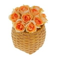 thumbnail image 2 of Ramo de Flores Artificiales de Rosas, Arreglos Florales para , Flores Falsas, Ramo Nupcial, Cabezas de Rosas para Y Gloria  Flores de boda, 2 of 7