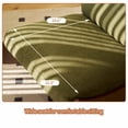 thumbnail image 6 of Bellemave Nursery Rocking Chair, Solid Wood Accent Chair, Upholstered Glider Rocker, Green, 6 of 9