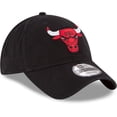 thumbnail image 3 of Gorra New Era NBA Core Classic 9TWENTY Chicago Bulls negra, 3 of 5