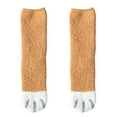 thumbnail image 1 of Douhoow Women Fleece Socks Winter Thick Warm Cat Claws Floor Socks, 1 of 8