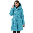thumbnail image 2 of BEFOKA Women's Long Puffer Jacket with Hood Baggy Down Coats Long Winter Warm Travel Puffer Jackets Thickened Winter Coat with Pockets Outwear Going Out Top, 2 of 7