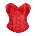 thumbnail image 3 of PEASKJP Shorty Gainant pour Femmes, String Sculptant Sans Couture, Rouge 2TG, 3 of 3