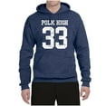 thumbnail image 2 of Wild Bobby, Polk High Bundy 33 Married with Children Fan, Pop Culture, Unisex Graphic Hoodie Sweatshirt, Vintage Heather Navy, X-Large, 2 of 4