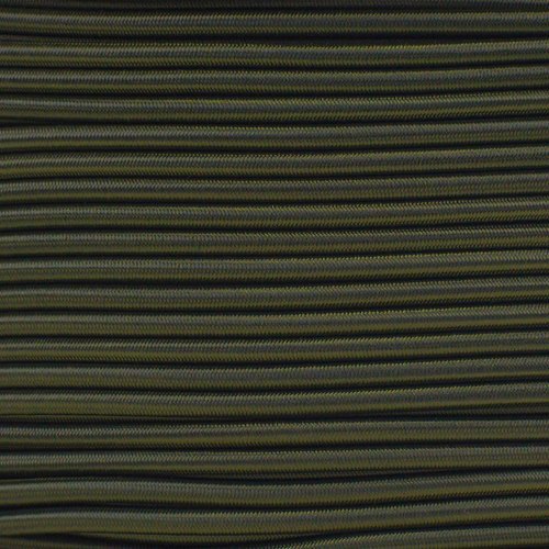 GOLBERG Elastic Shock Cord - 2.5mm, 1/32, 1/16, 3/16, 5/16, 1/8, 3/8, 5/8, 1/4, 1/2 inch Diameter - 10, 25, 50, 100 ft Lengths - Made in The USA (Olive Drab, 3/16in x 25ft)