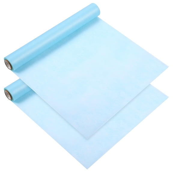 CRILSTYLEO Sky-Blue Non-Woven Table Runner for Decoration, Premium and