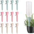 thumbnail image 1 of Kit de riego por goteo, 12 unidades, bebederos automáticos para plantas, dispositivos de riego con botellas de goteo con válvulas reguladoras de liberación lenta para interiores y exteriores, 1 of 5