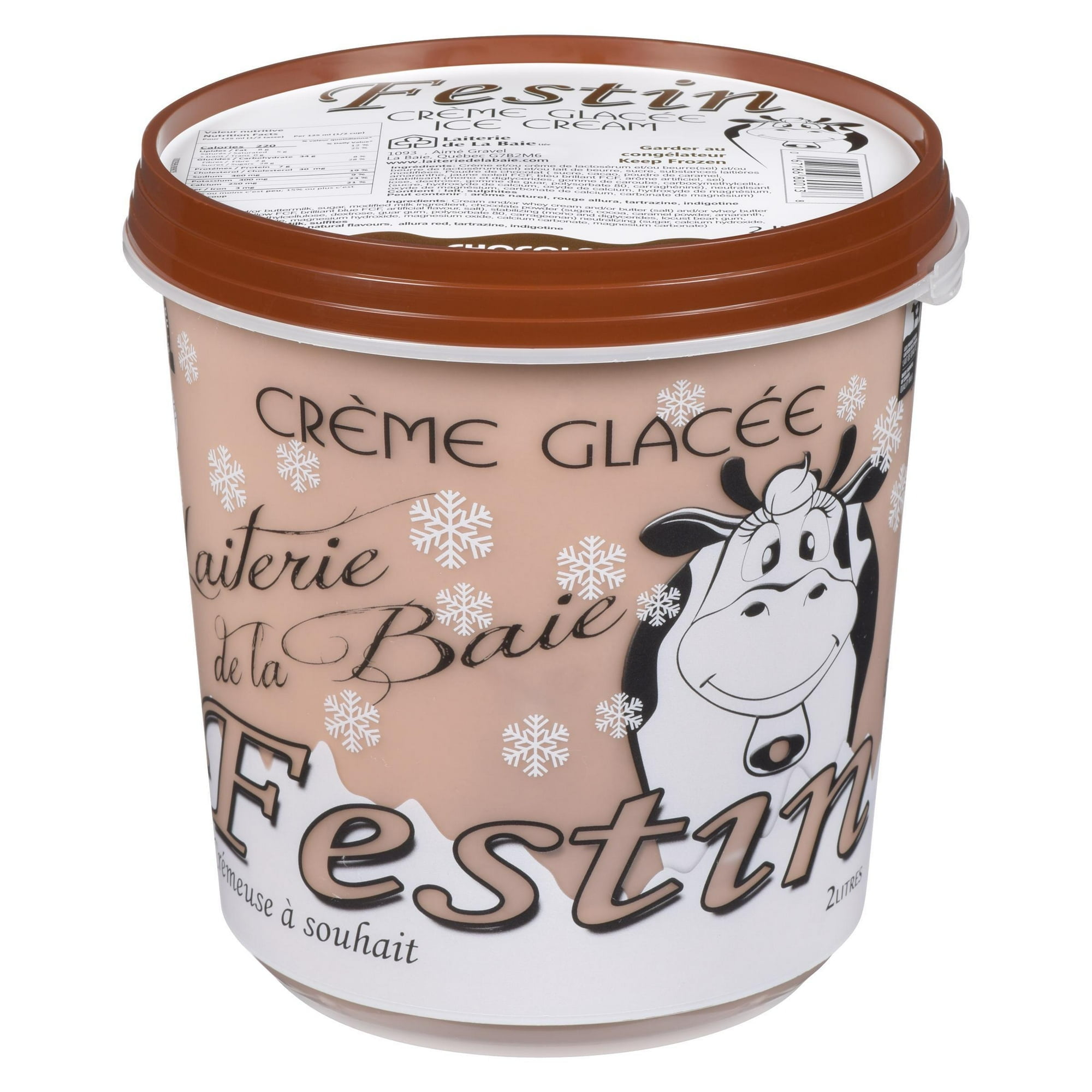 FESTIN CHOCOLATE ICE CREAM, 2 L