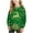 Green, variant on Taqqpue Boys Girls Christmas Sweatshirt Long Sleeve Christmas Printed Shirts Blouse Fall Winter Ugly Christmas Sweater Pullover for Kids 1-15T