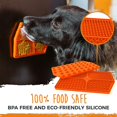 thumbnail image 3 of Mighty Paw Lick Mat for Dogs, Dog Licking Pad for Fun and Anxiety Relief, Strong Suction Cups, 3 of 8