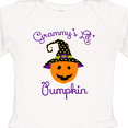 thumbnail image 4 of Inktastic Grammy's Lil' Pumpkin Boys or Girls Long Sleeve Baby Bodysuit, 4 of 5