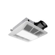 Summers Series 100 CFM Ceiling Mount Bathroom Exhaust Fan with Brilliant LED Light, Humidity Sensor Activation