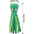 thumbnail image 2 of Piezas de Juguete para Perros Chirriantes de 32 cm, Juguete de Peluche Indestructible para Perros, Juguetes chirriantes para Cachorros, Juguete Interactivo para Perros, Naranja + Morado, 2 of 4
