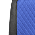 thumbnail image 3 of FH Group Universal Fit Faux Leather Seat Cushion Cover Pad Protectors Front - Blue 2Pc, 3 of 6