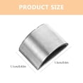 thumbnail image 2 of OULII Cello Bow Ferrule 3Pcs Copper Half Circle for Cello Accessories and Maintenance, 2 of 8