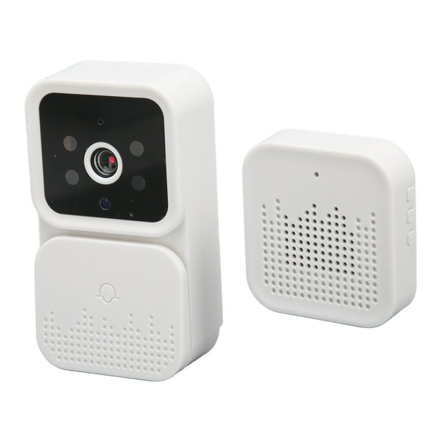 Timbre de vídeo con timbre de puerta inalámbrico HD Audio bidireccional cámara de visión nocturna aplicación notificación instantánea