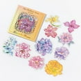 thumbnail image 5 of 20-Pack of Sparkling Butterfly Feathers & Flowers - Perfect for Decorating Scrapbooks, Journals & Planners!, 5 of 5