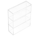 thumbnail image 4 of FRCOLOR Modèle Miniature Mini Meuble Acrylique Bibliothèque Modèle Transparent Armoire Miniature Accessoire Maison, 3.74"X3.15"X1.06 Pouces, 4 of 5