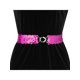 thumbnail image 4 of CINTURONES ELÁSTICOS PARA MUJERES TALLA PLUS INSPIRADOS EN CHIC, CINTURONES AJUSTADOS Y ESTIRABLES CON DECORACIÓN DE LENTEJUELAS BRILLANTES PARA VESTIDOS 64cm/25.19" ROJO ROSA, 4 of 6