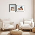 thumbnail image 6 of 16x20 Picture Frame Set of 2 - Black - 12x16 with Mat or 16x20 Without Mat - Gallery Style Wall Frames, 6 of 7