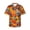 Fireman Fire Truck, variant on Epcot Architecture Design Men'S 3d Print Casual Button Down Shirts, Novelty Hawaiian Short Sleeves 3xl