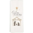thumbnail image 2 of A Savior Is Born , Nativity Scene Tea Towel, 2 of 4