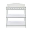 thumbnail image 4 of Badger Basket Simply Stylish 2-Shelf Wooden Diaper Baby Changing Table, White, 4 of 9