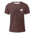 thumbnail image 1 of Men's Hawaii Printed T-Shirt Men's Loose Casual Short Sleeve TopXL, 1 of 4