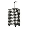 thumbnail image 2 of Picia Houndstooth Black And White Luggage Protector Cover Thicken Suitcase Protector Cover Fit 18-32 Inch Luggage-X-Large(without luggage), 2 of 9