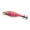 Pink body andorange, variant on Luminously Squid Jigs Hook Shrimp Lures Baits Hard Artificial Shrimp Baits with Hook for Fishing Octopuses Cuttlefish