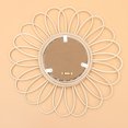 thumbnail image 1 of UPGRATOR 1Pcs Decorative Wall Mirror Rattan Boho Wall Decor Light Brown for Hotel Family, 1 of 8