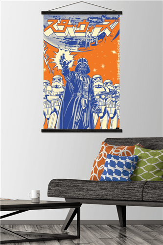 Star Wars: Saga - Troopers Wall Poster with Magnetic Frame, 22.375" x 34"