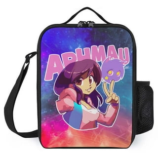 Aphmau Lunch Bag Tote Bag Insulated Lunch Box Picnic Beach Fishing