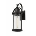 thumbnail image 4 of Z-Lite 569B Black Roundhouse 25" Tall Outdoor Wall Sconce, 4 of 5