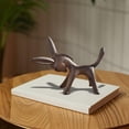 thumbnail image 4 of Estatuilla de Animal de burro, estatua de burro, escultura decorativa Vintage de hierro fundido, adorno de escritorio para chimenea, regalo para el, 4 of 9