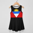 thumbnail image 3 of British Flag Girl Dress Summer Crew Neck Children's T-Shirt Tops Casual Wear, 3 of 10