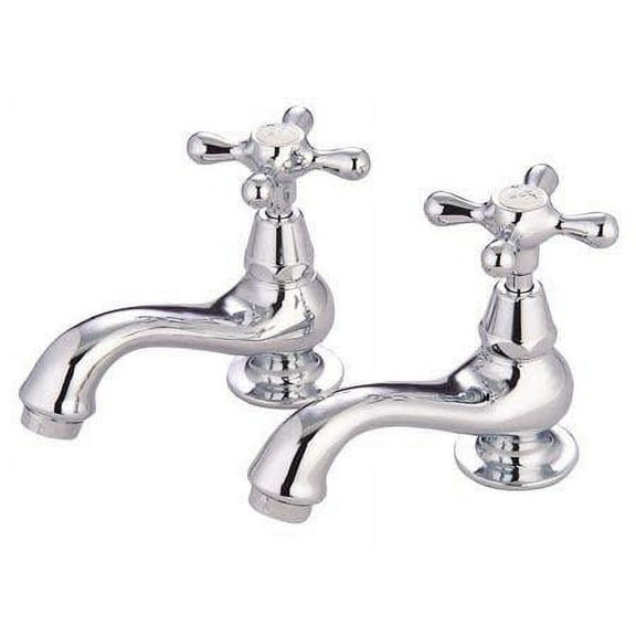Elements Of Design Es1102pl Double Handle Basin Faucet - Brass