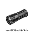 thumbnail image 4 of Billuyoard Linterna recargable por USB, linterna regulable con brillo, luz para acampar al aire libre, resistente al agua para escalar, mochilero, pesca Iluminación y accesorios 4 luces Billuyoard HA074531-02, 4 of 6