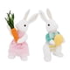 thumbnail image 1 of 2 piezas de conejitos de Pascua de peluche para decoración, estatuas de conejo, muñecos de peluche para decoración de Pascua Estilo A, 1 of 9