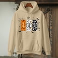 thumbnail image 5 of LUOGENLI Chandails à Capuche pour Hommes, Graphique, à Fermeture Éclair, Chandail à Capuche Graphique d'Halloween, Chandail à Capuche Chaud avec Imprimé, Douillet, Décontracté, Mode Urbaine, Veste pour l'Automne et l'Hiver, Chandails à Capuche à Fermeture Éclair Intégrale pour Hommes, Beige, Taille TTTG, 5 of 5