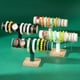 thumbnail image 4 of Minnieouse Soporte para brazaletes inodoro y ecológico con amplio espacio de exhibición y observadores de líneas suaves Ropa, zapatos y accesorios Miscelánea Verde, 4 of 6
